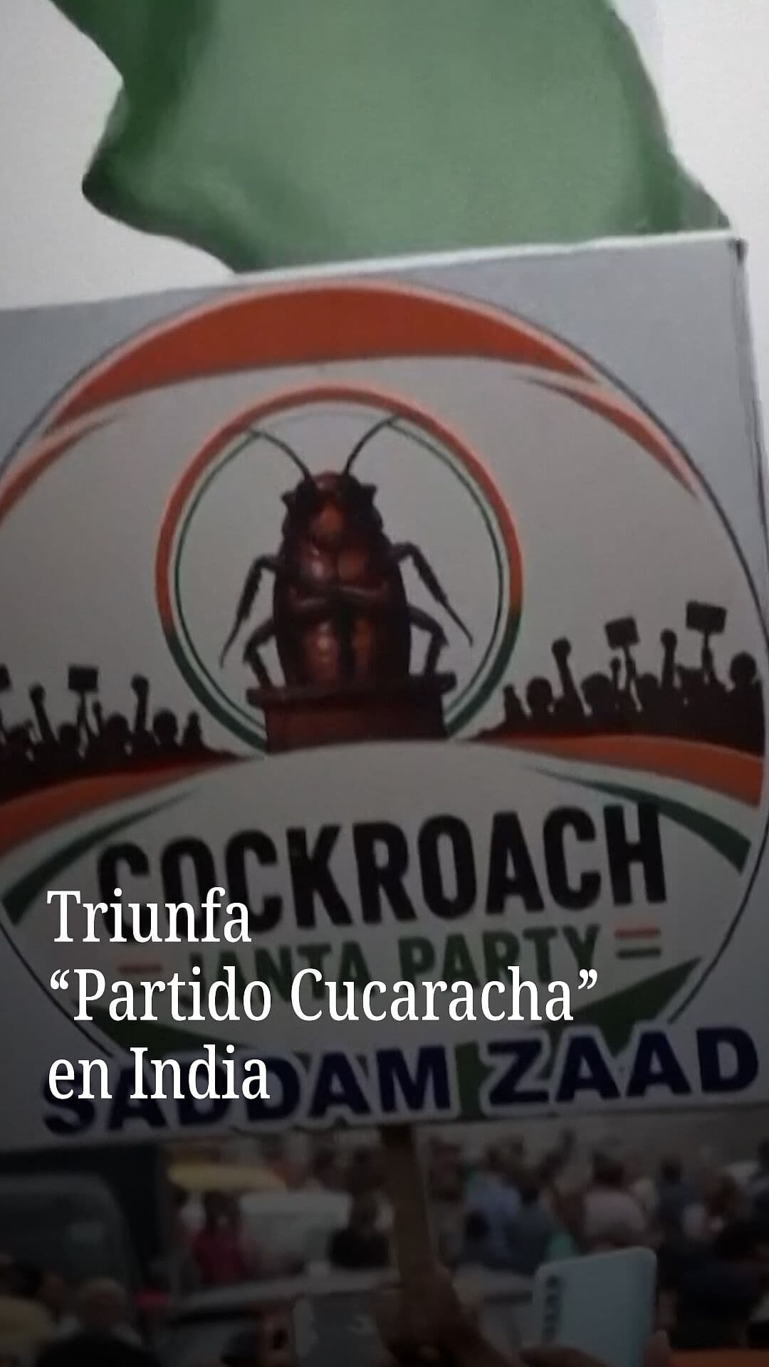'El Partido Cucaracha' triunfa