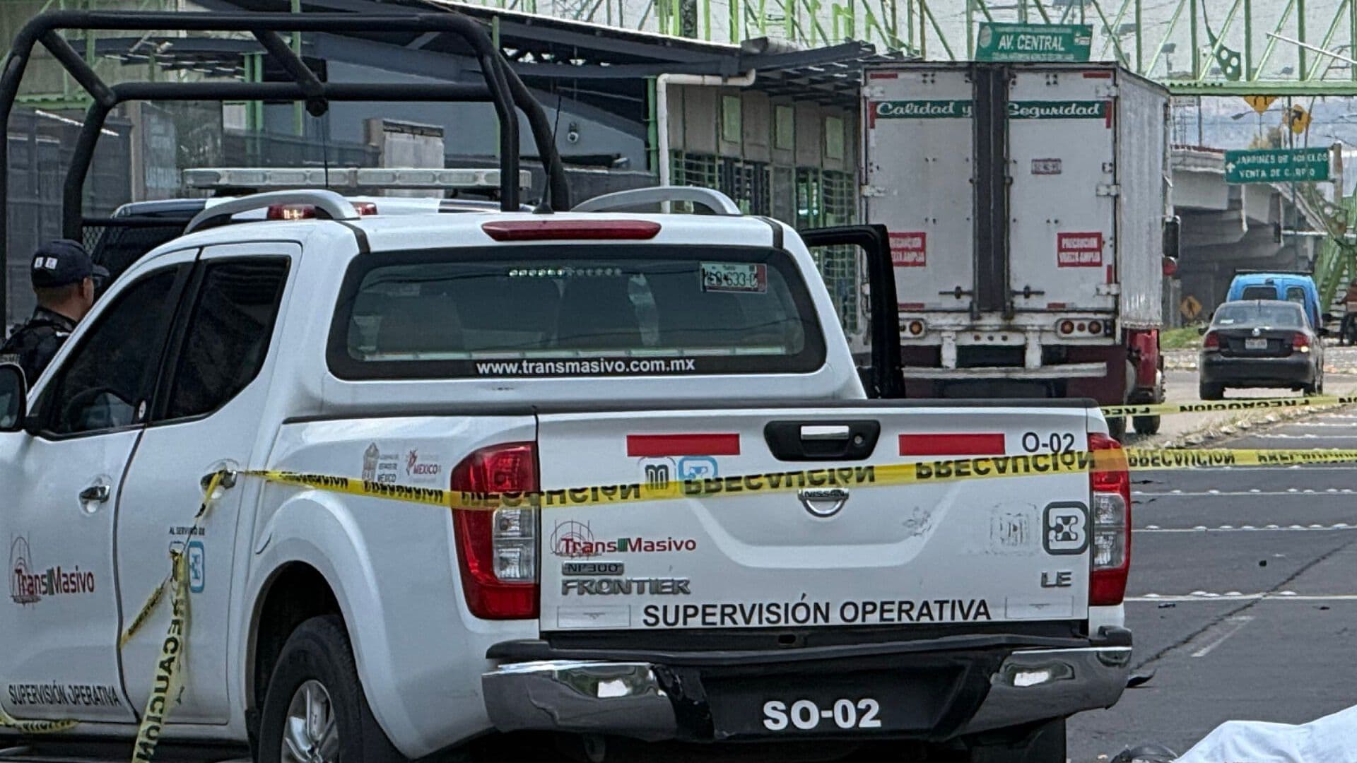 Muere Motociclista Atropellado en Avenida Central, Ecatepec, Edomex