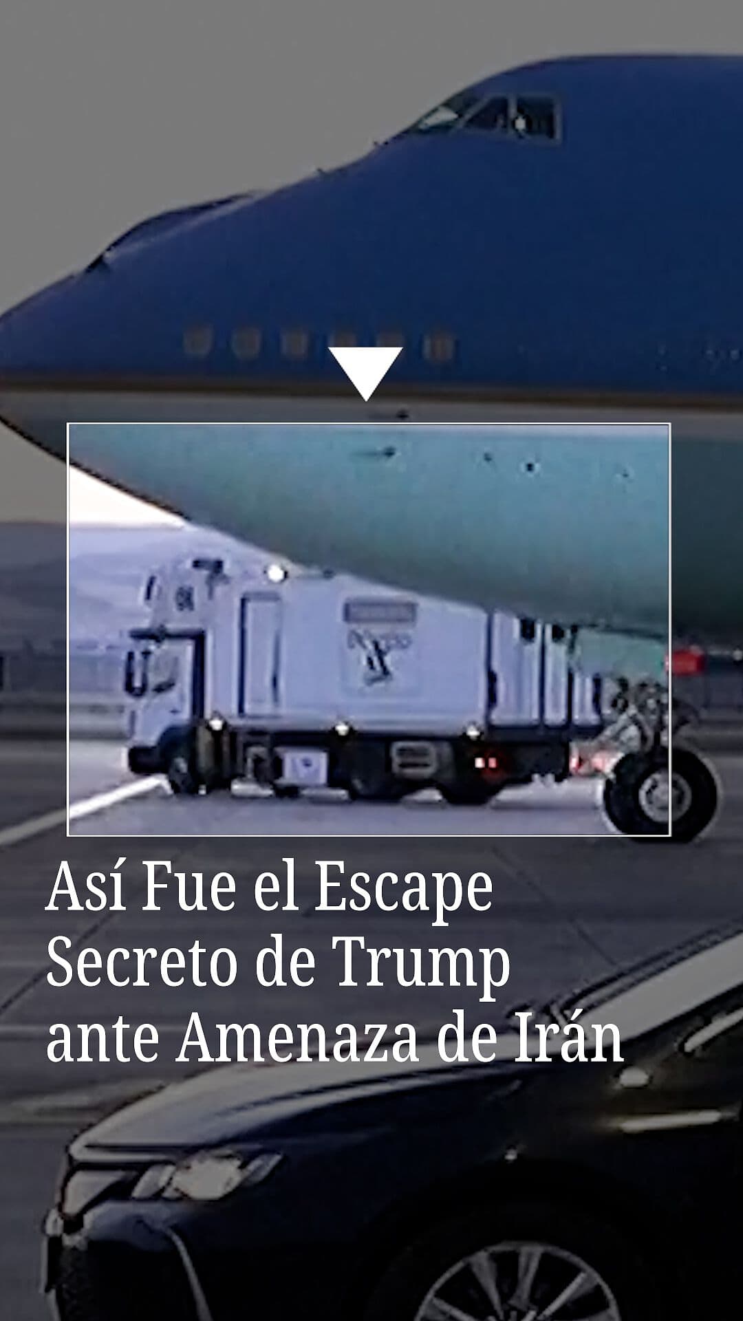 Así Trump Se Habría Cambiado de Avión en Turquía