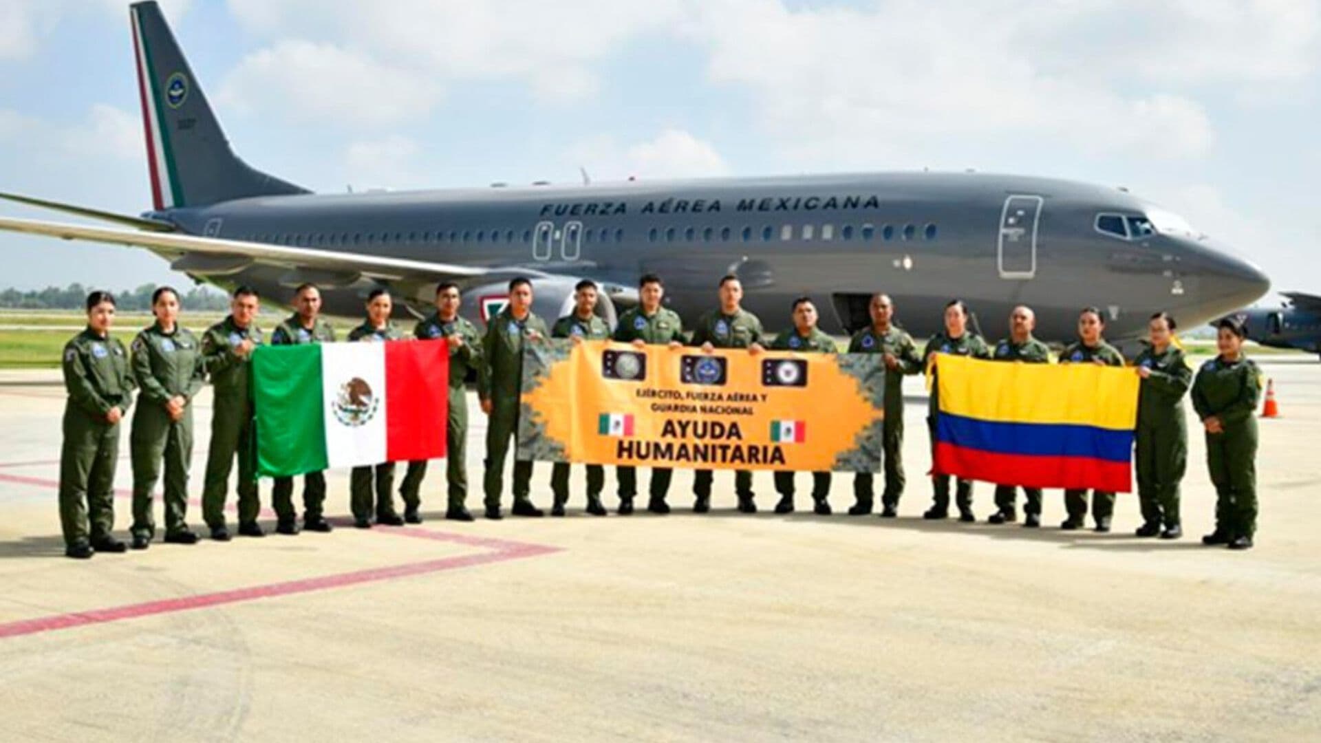 México Envía 19 Toneladas de Ayuda Humanitaria a Colombia tras el Terremoto