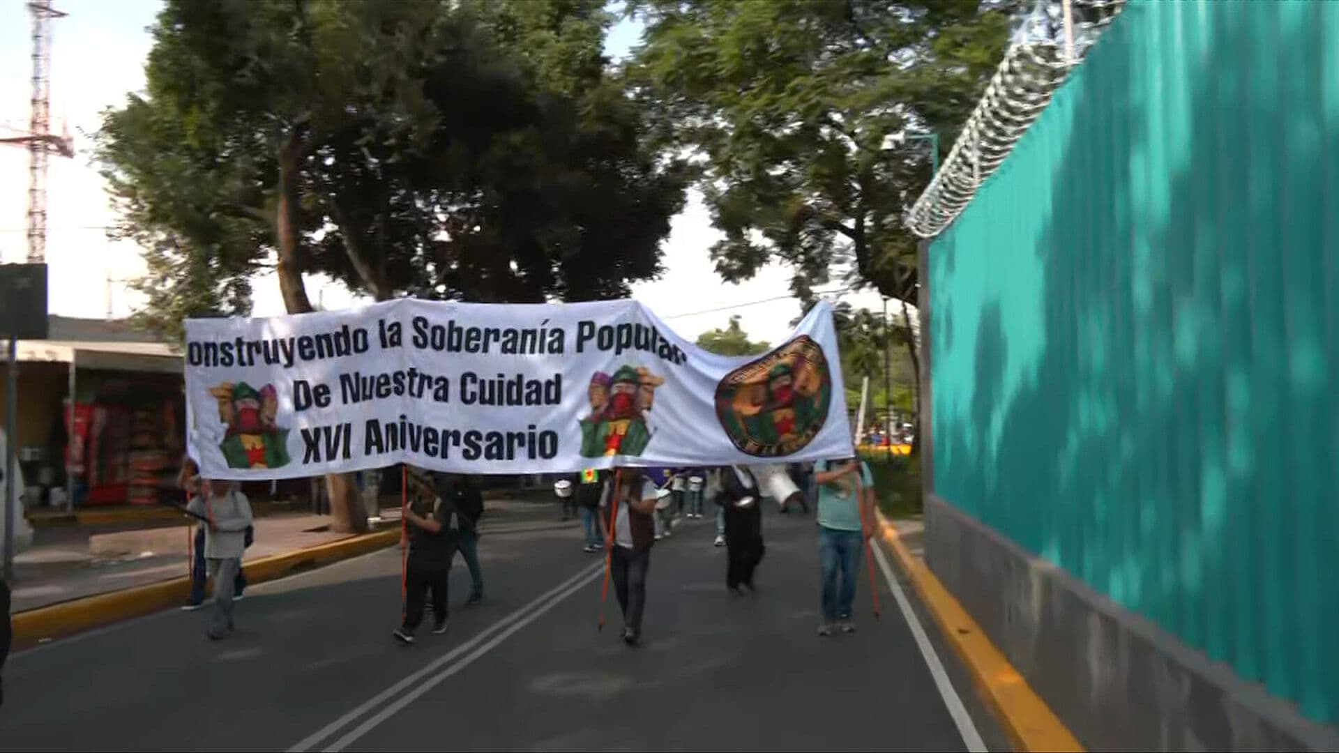 Manifestación del Congreso Popular Avanza por Tlalpan y Genera Afectación Vial en CDMX