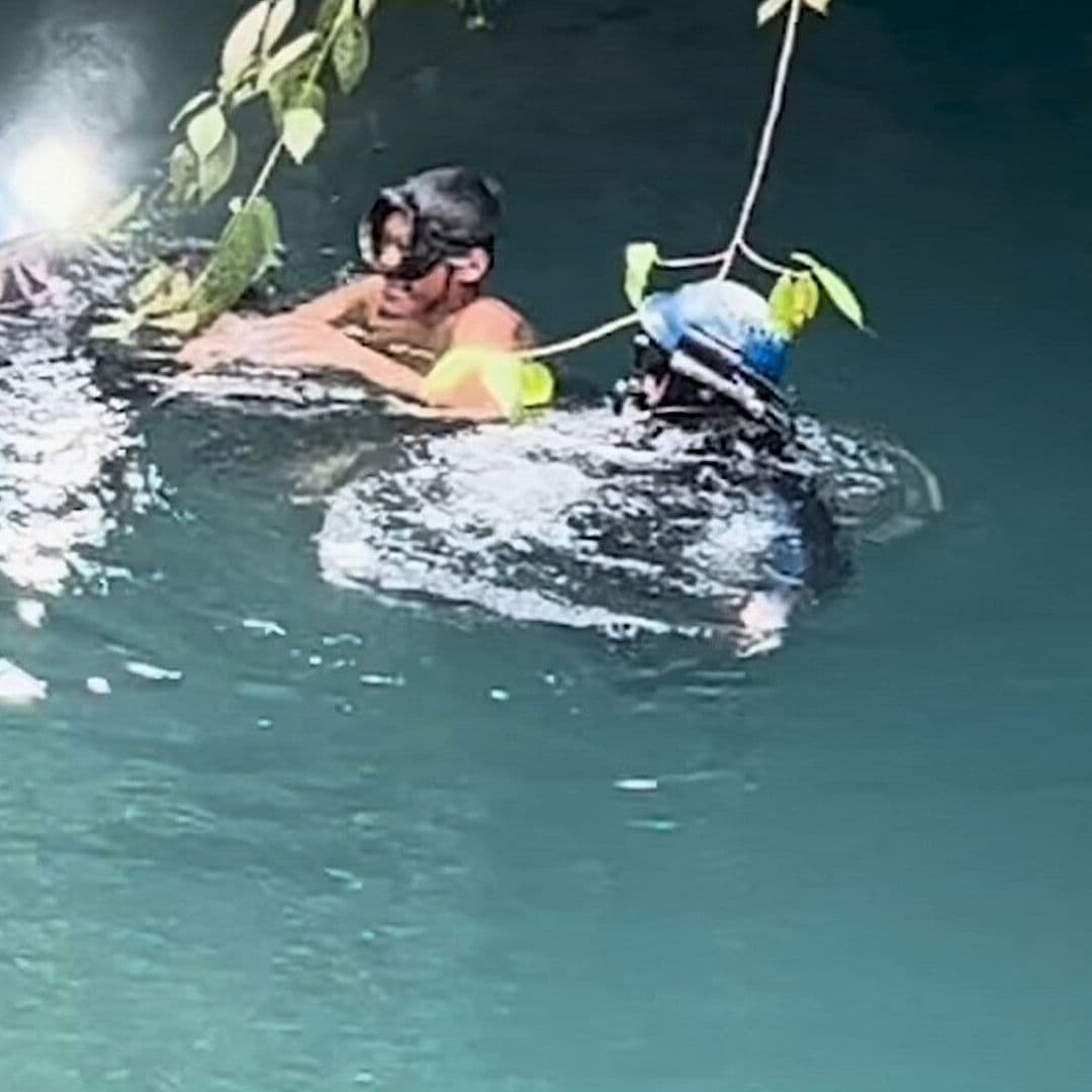 Rescatan a Pescador que Sobrevivió 16 Días Atrapado en un Cenote