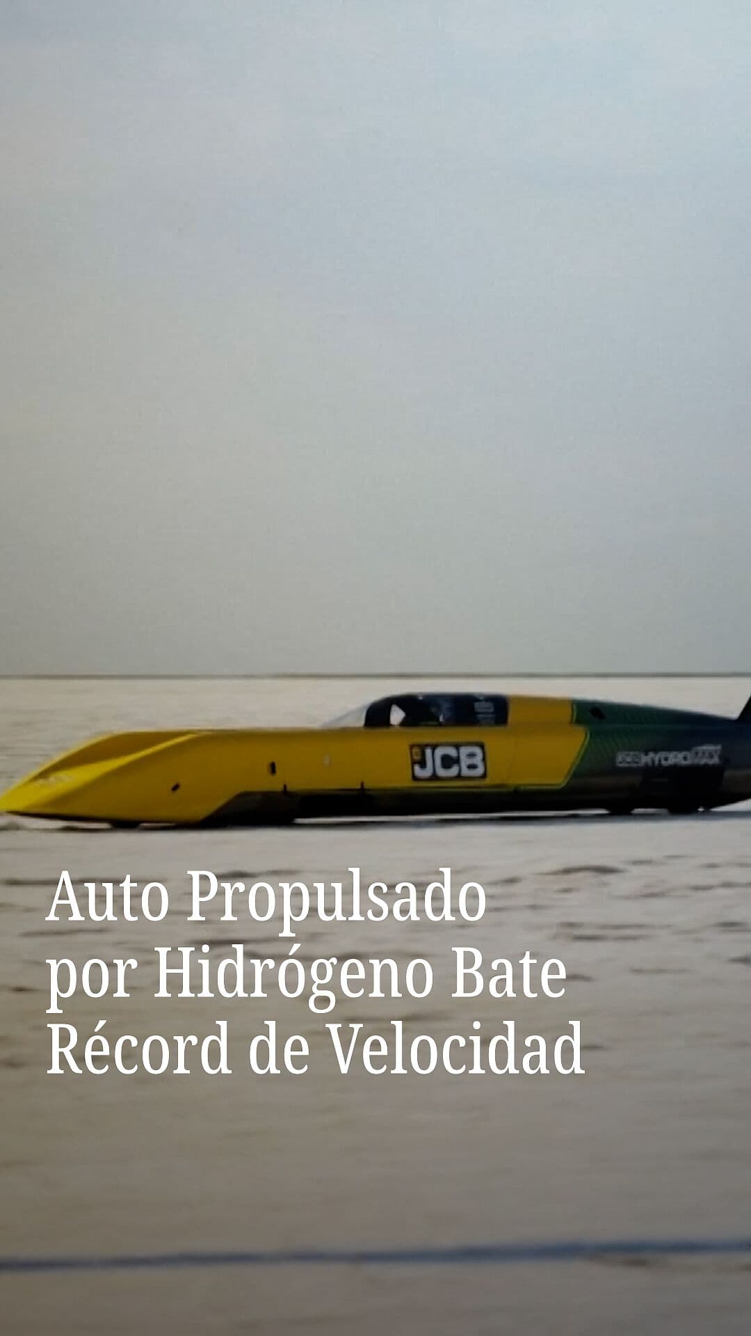 Auto Propulsado por Hidrógeno Bate Récord de Velocidad