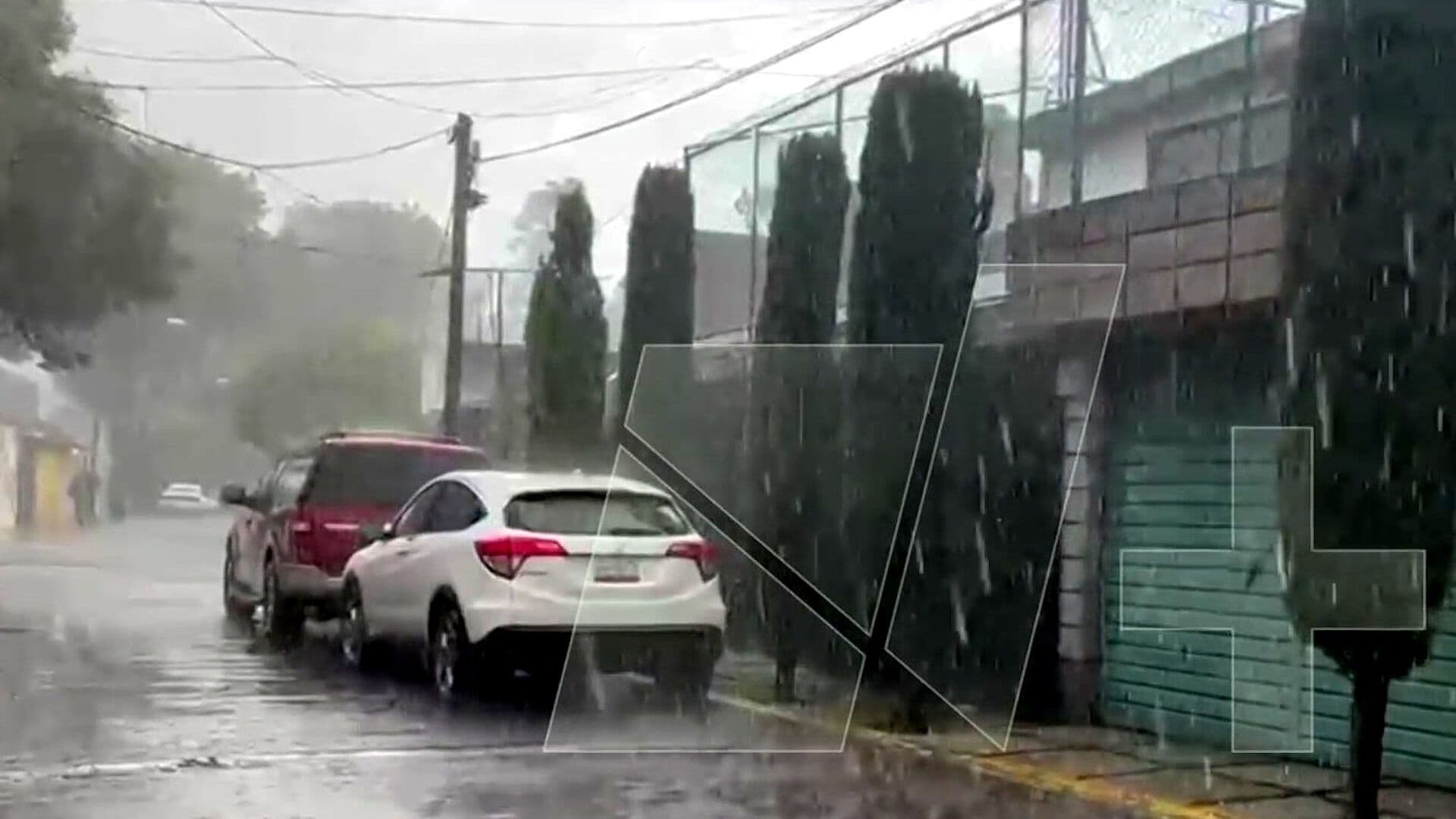 Granizada y Lluvias Intensas Afectan Tlalnepantla y Atizapán, Edomex