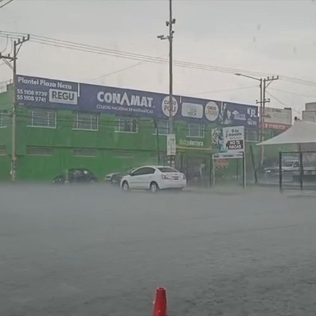 Reportan Caída de Lluvia en Municipios del Oriente del Estado de México