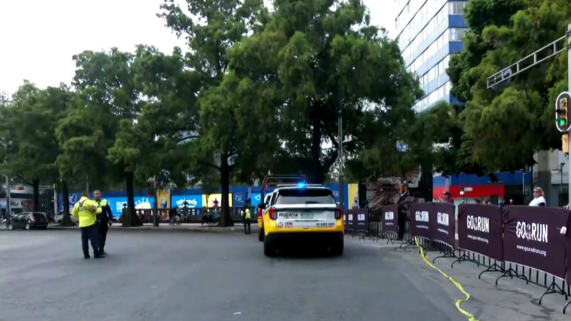 Primera Carrera Guess Provoca Cortes Viales en Paseo de la Reforma, CDMX