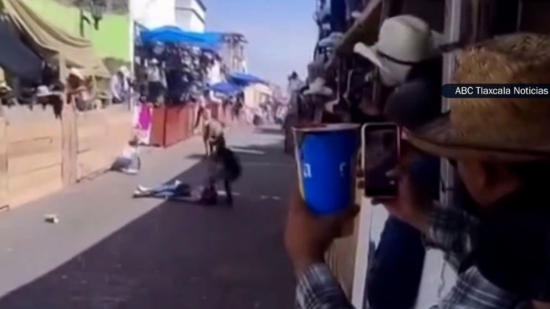 Huamantlada Deja un Muerto y 20 Lesionados en Tlaxcala