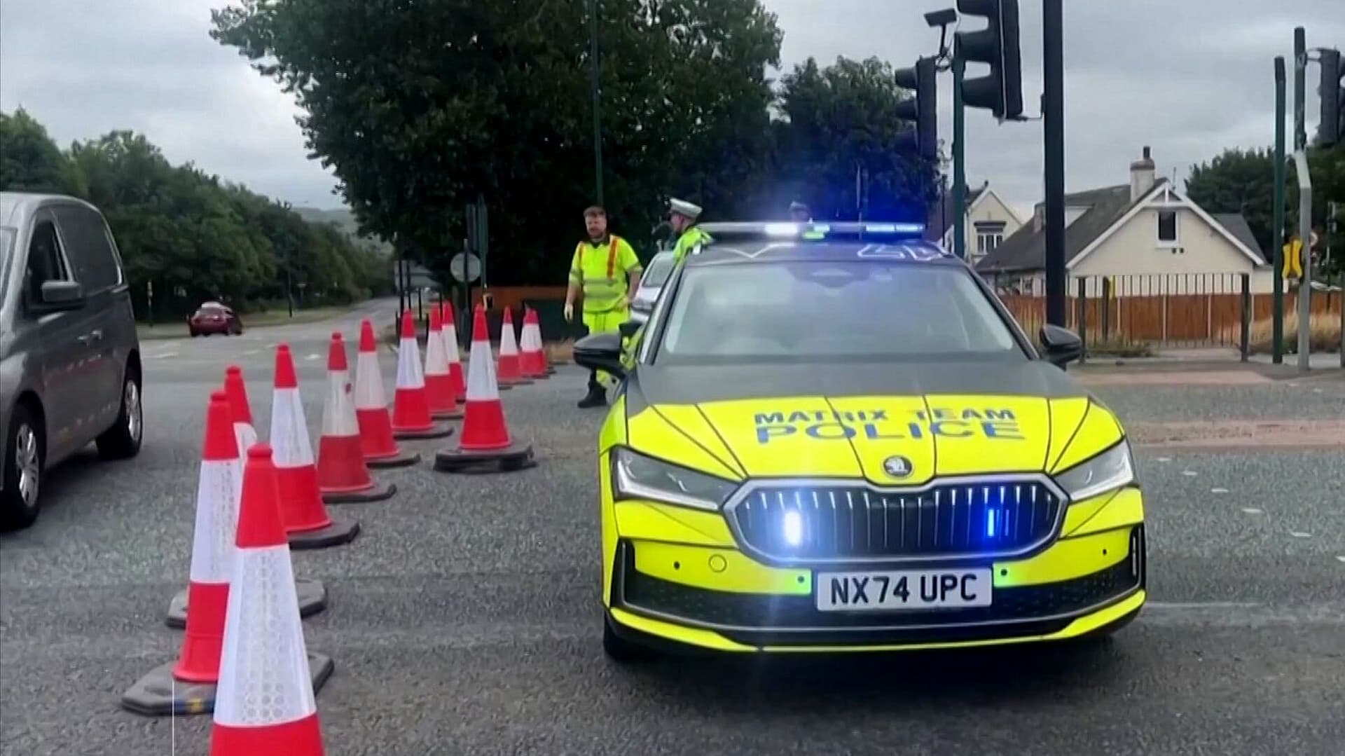 Choque entre Patrulla y Auto Deja Siete Muertos en Middlesbrough, Inglaterra