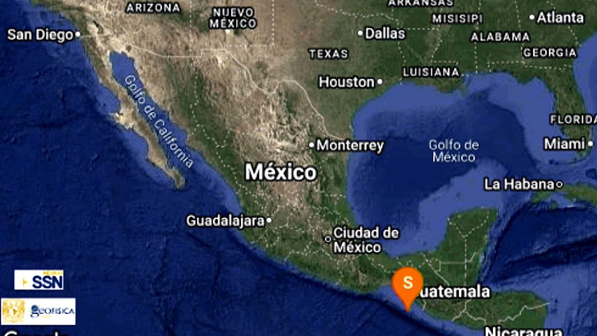 Sismo de Magnitud 4.3 Sacude Huixtla, Chiapas; No Reportan Daños
