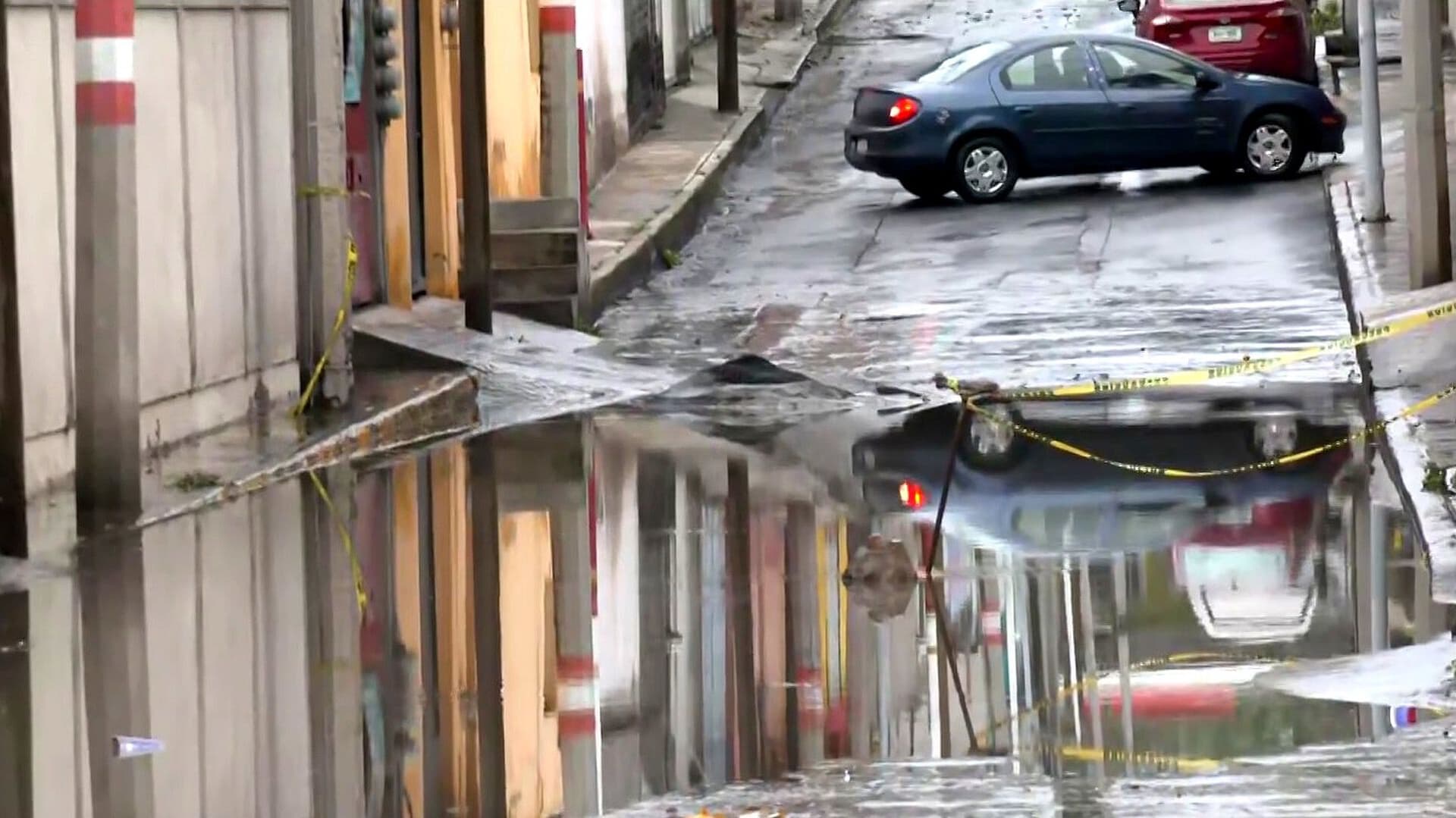 Inundación Afecta Viviendas y Forma Enorme Encharcamiento en Tláhuac, CDMX