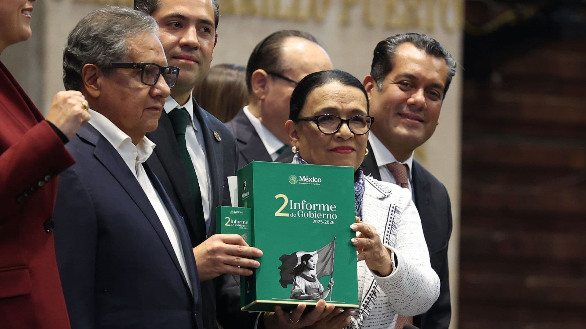 Segundo Informe de Claudia Sheinbaum Es Entregado en el Congreso General