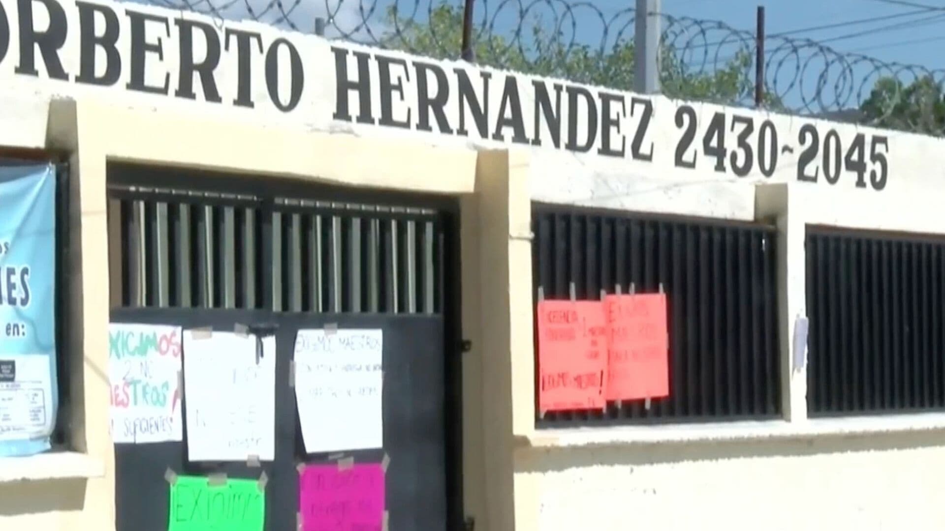 Padres Protestan por Falta de Docentes en Escuela Primaria de Ciudad Juárez