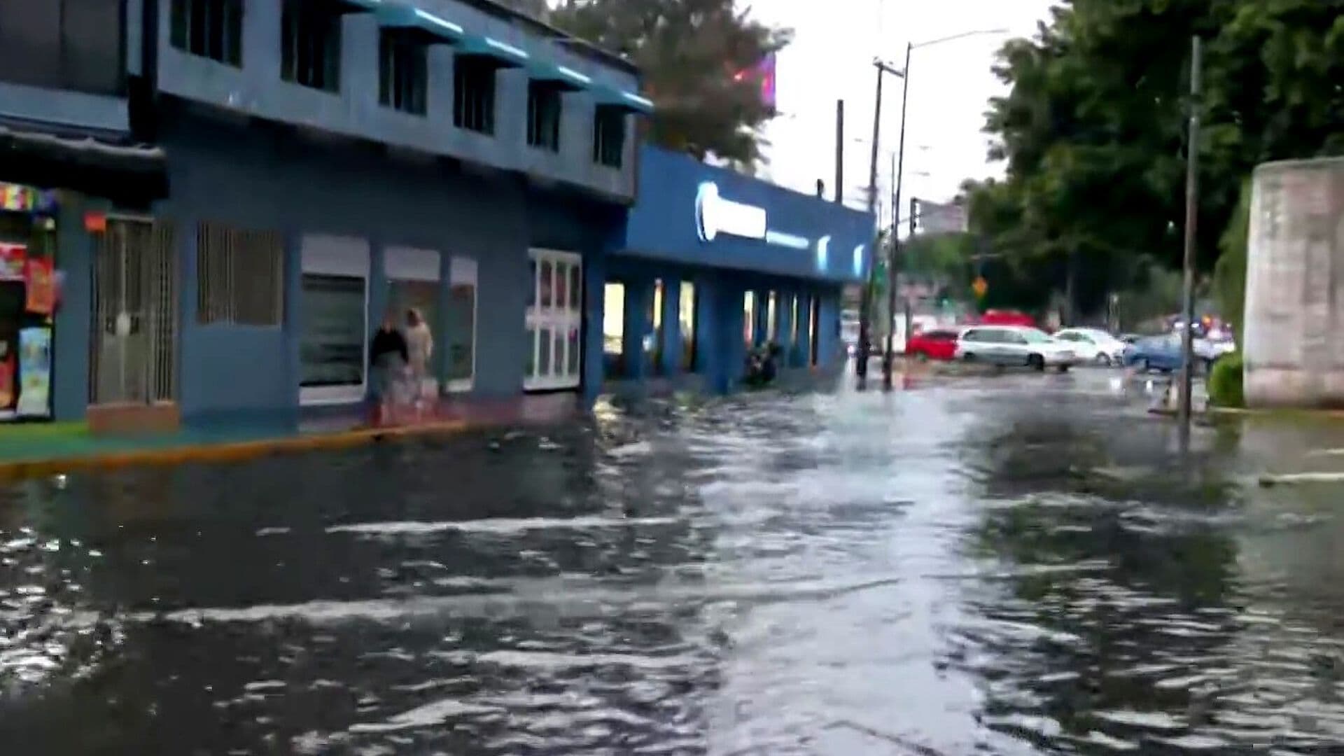 Elevan a Alerta Naranja por Fuertes Lluvias y Granizo en Tres Alcaldías de CDMX
