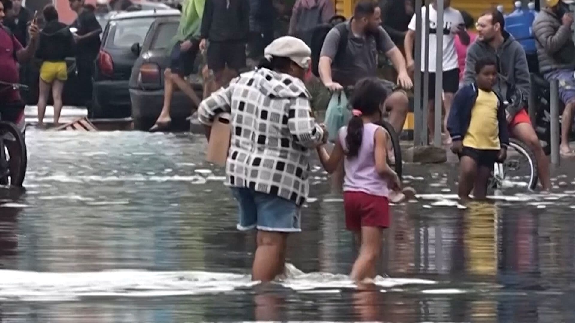 São Paulo inundado por Lluvias
