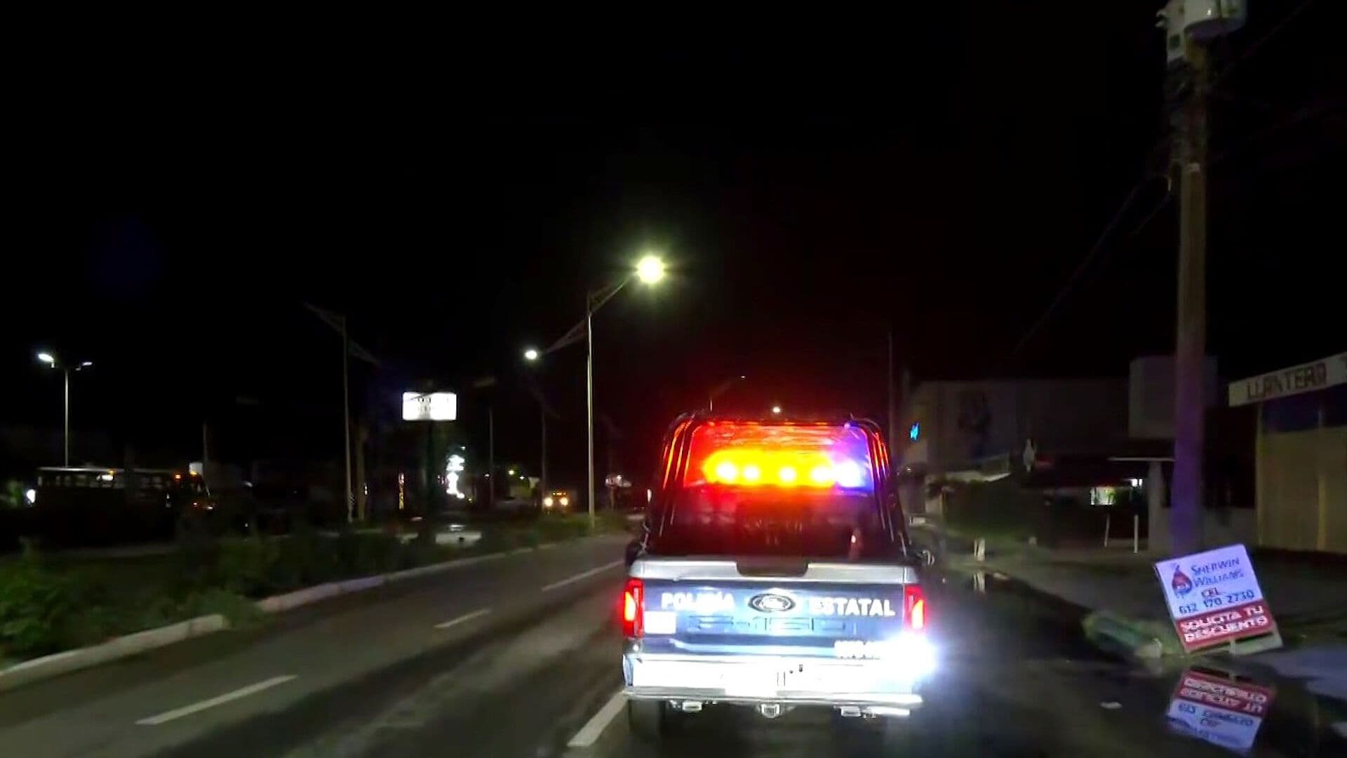 Patrullas Alertaron con Perifoneo a Habitantes de Comondú por Huracán Polo