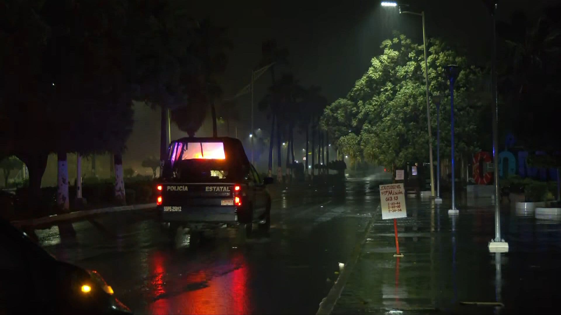 Protección Civil de BCS Informa Situación Previo al Impacto del Huracán Polo