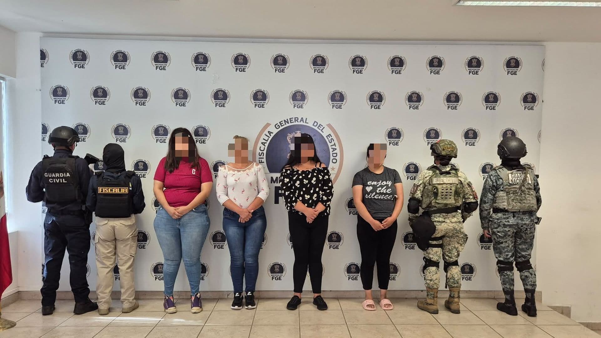 Detienen a Cuatro Mujeres por Presunto Secuestro Exprés y Extorsión en Morelia