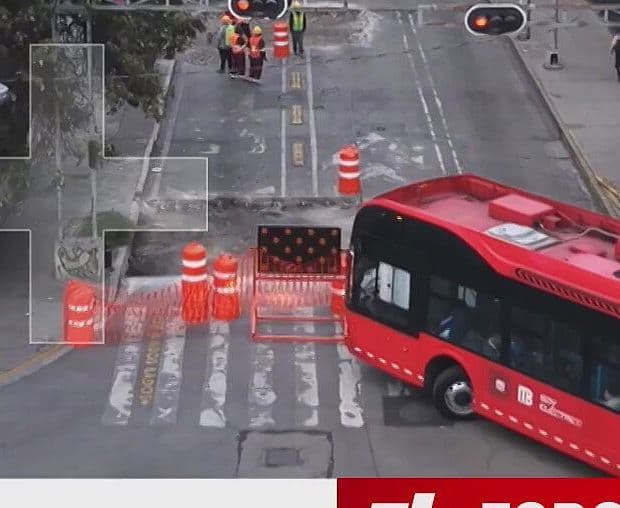 Afectaciones en la Estación Archivo General de la Nación del Metrobús Línea 4 por Obras