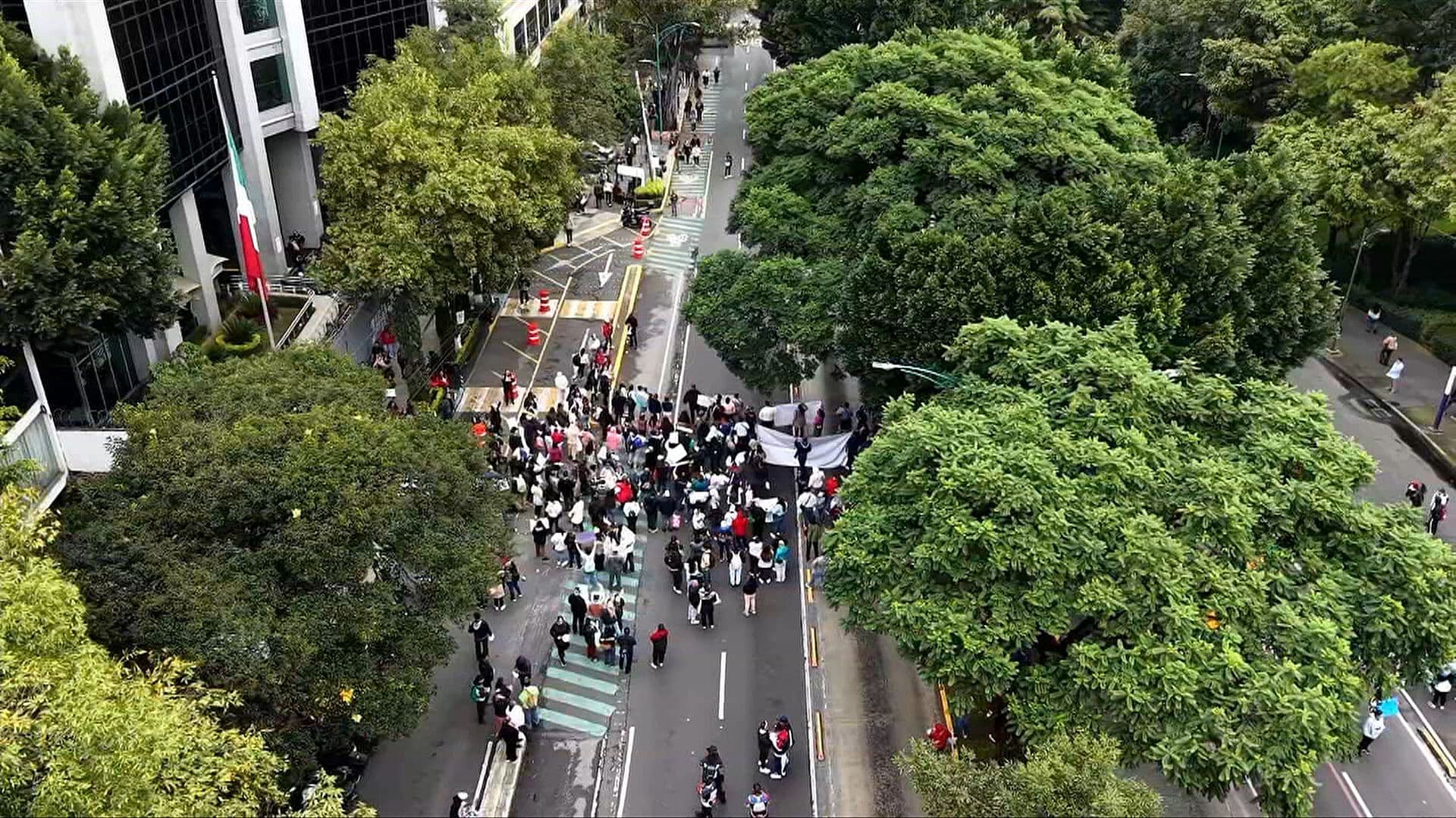 Bloqueo en Insurgentes Sur Hoy: Familiares de Nancy Jacqueline Exigen Justicia