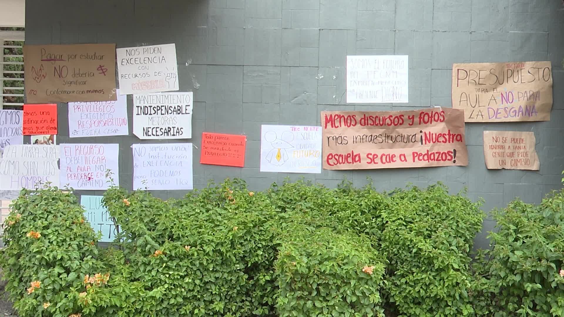 Estudiantes del ITQ Mantienen Paro y Plantón en Campus Centro y Norte