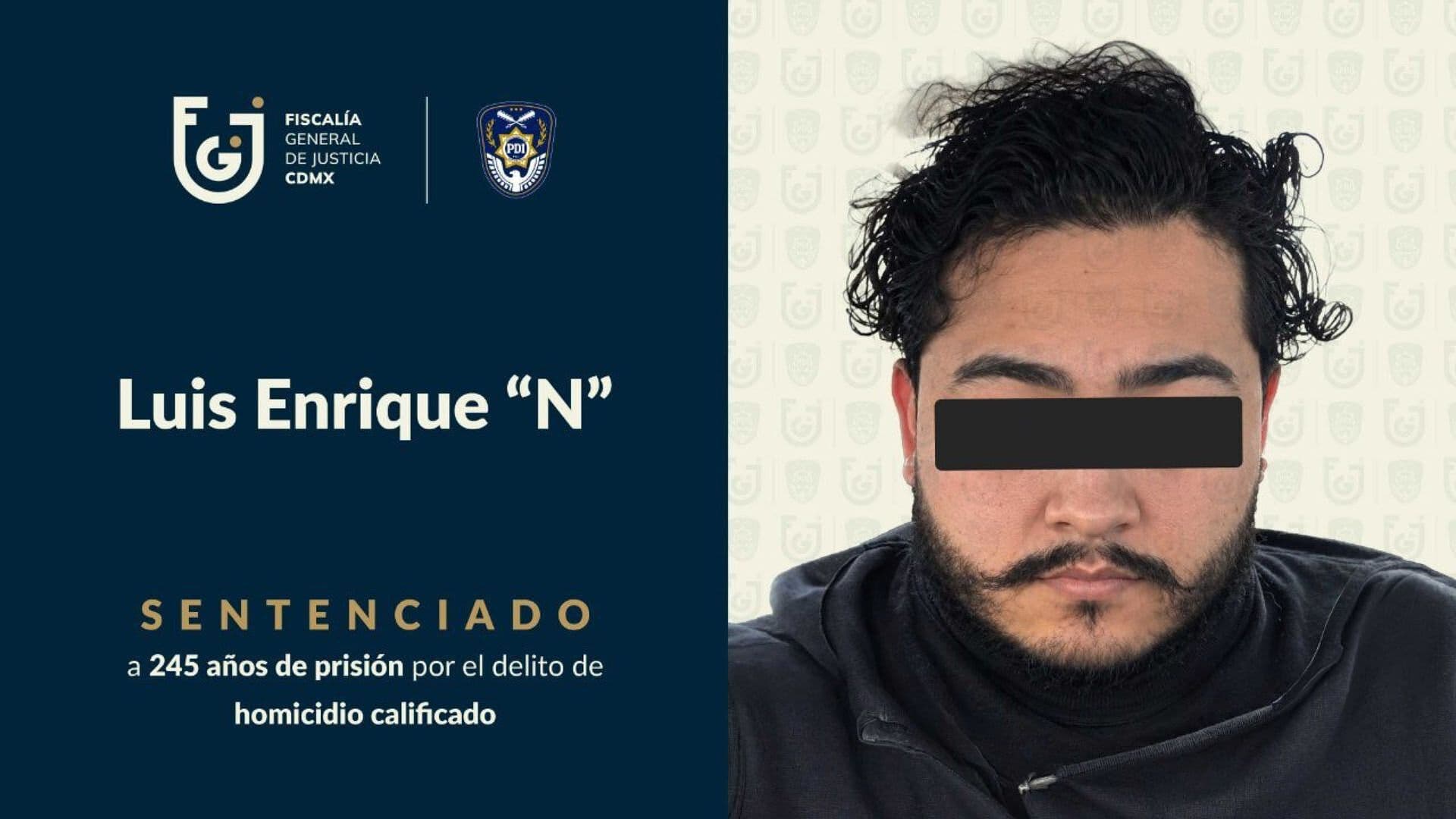 Líder de 'Los Molina' Recibió 245 Años de Prisión por Siete Homicidios en CDMX