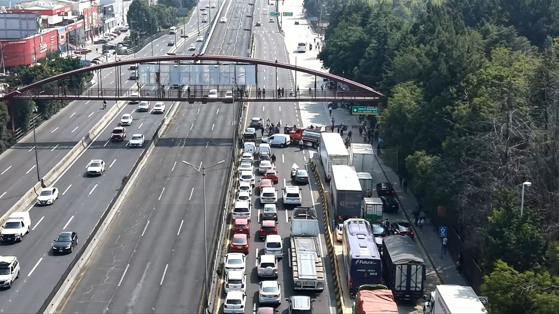 Cronología | Bloquean Periférico Norte por Desapariciones y Feminicidios en el Edomex