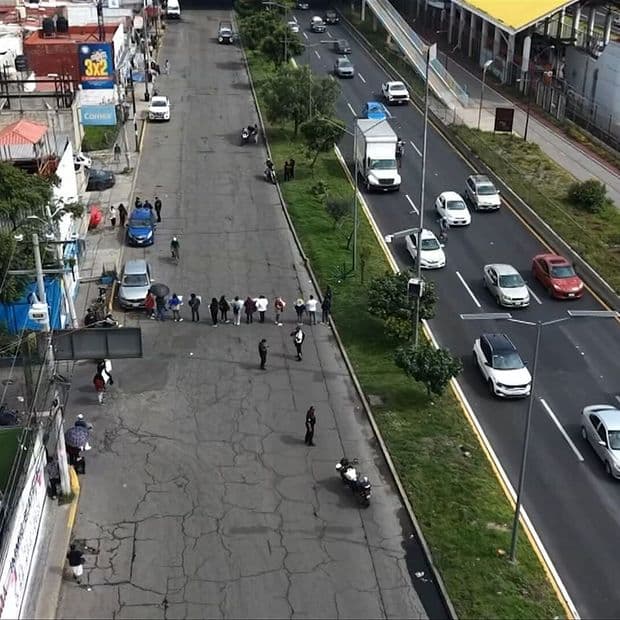 Así Fue el Bloqueo de Pacientes de Hemodiálisis en Avenida Central, Ecatepec