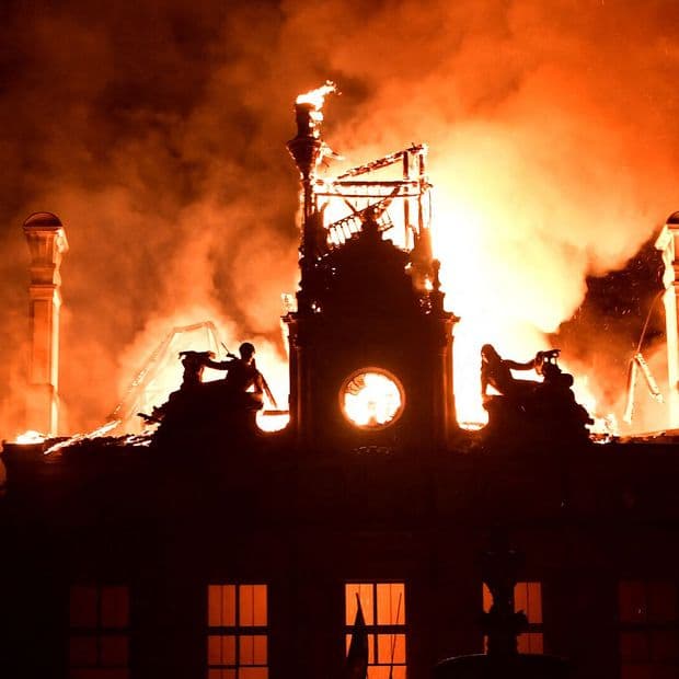 Se derrumba Torre de Limoges tras ser Incendiada
