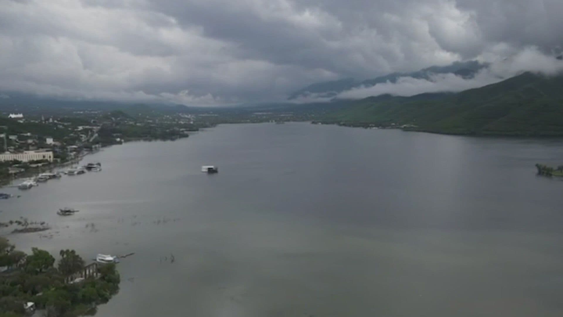 Conagua Realiza Desfogue Controlado en Presa La Boca en Santiago, Nuevo León