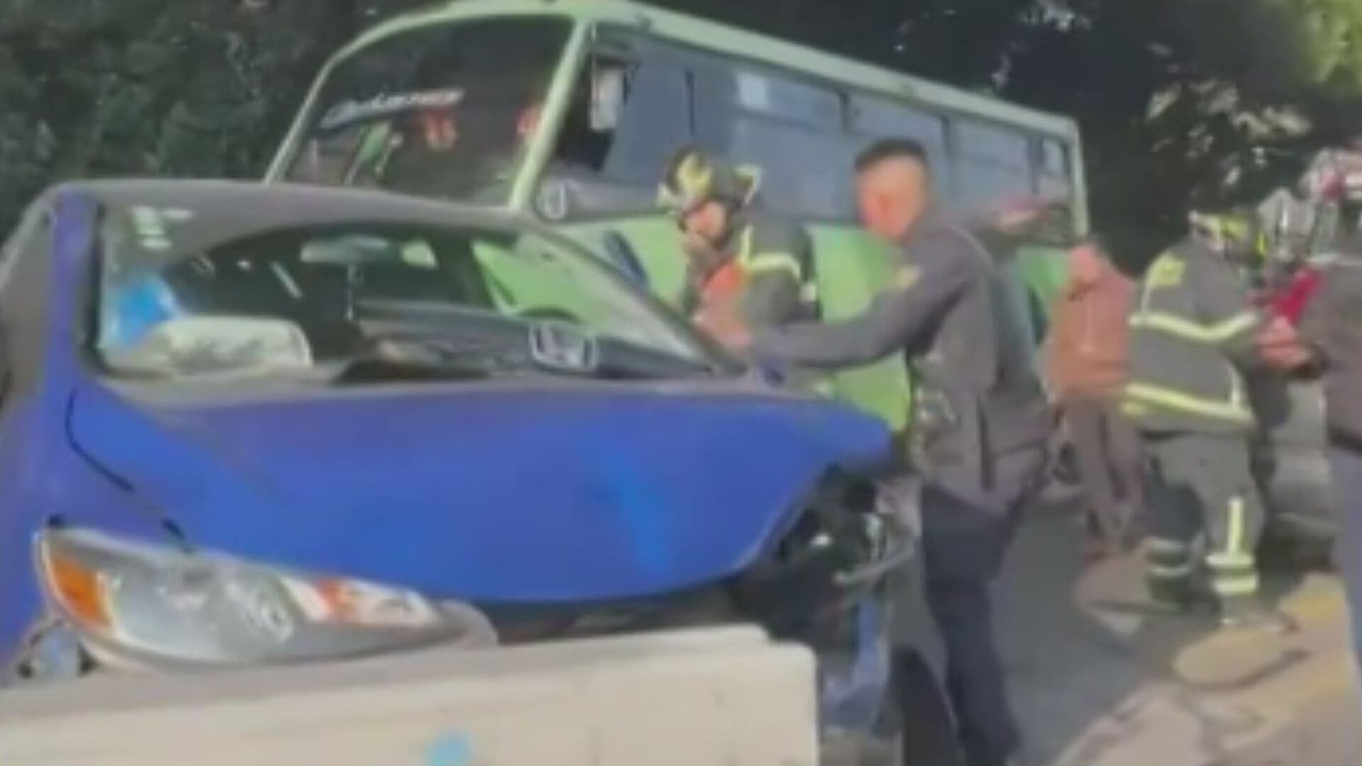 Choque en la México-Cuernavaca Provoca Caos Vial