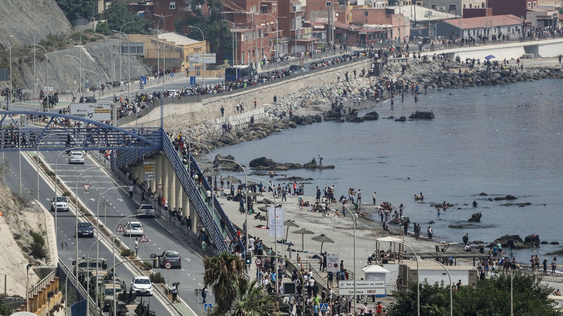 Marruecos Admite 11 Muertos Por Cruce Masivo Hacia Ceuta y Melilla; España Reporta 72 Fallecidos