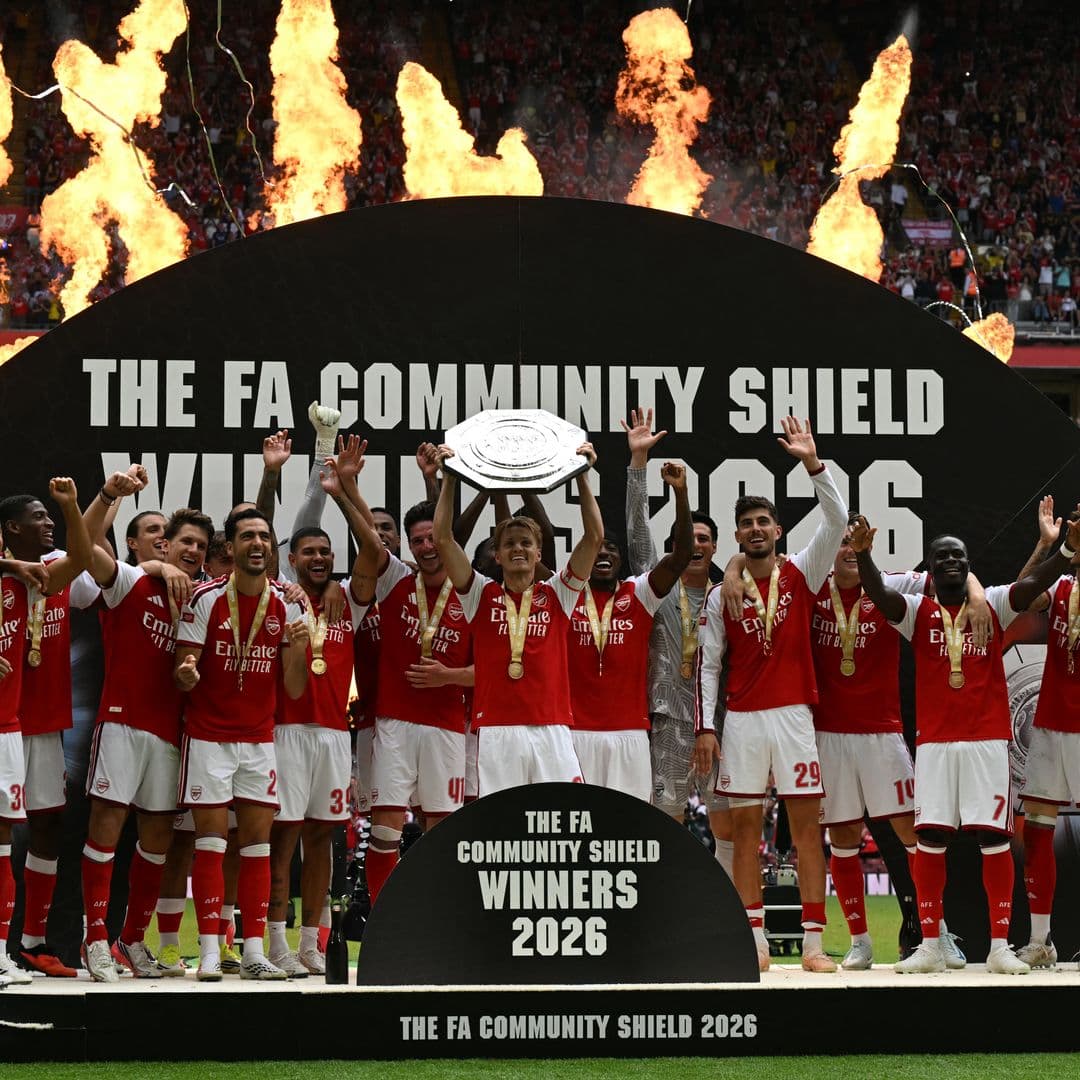Arsenal Aplasta 3-0 al Manchester City y Se Corona en la Community Shield