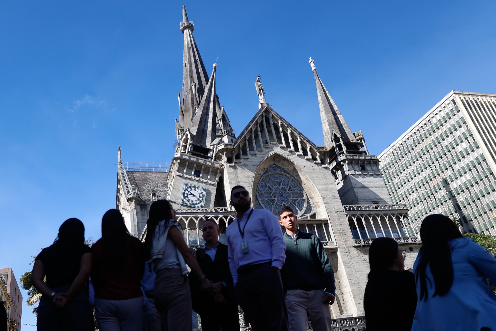 La Catedral de Manizales sufrió daños por el temblor del 10 de agosto 2026 en Colombia.