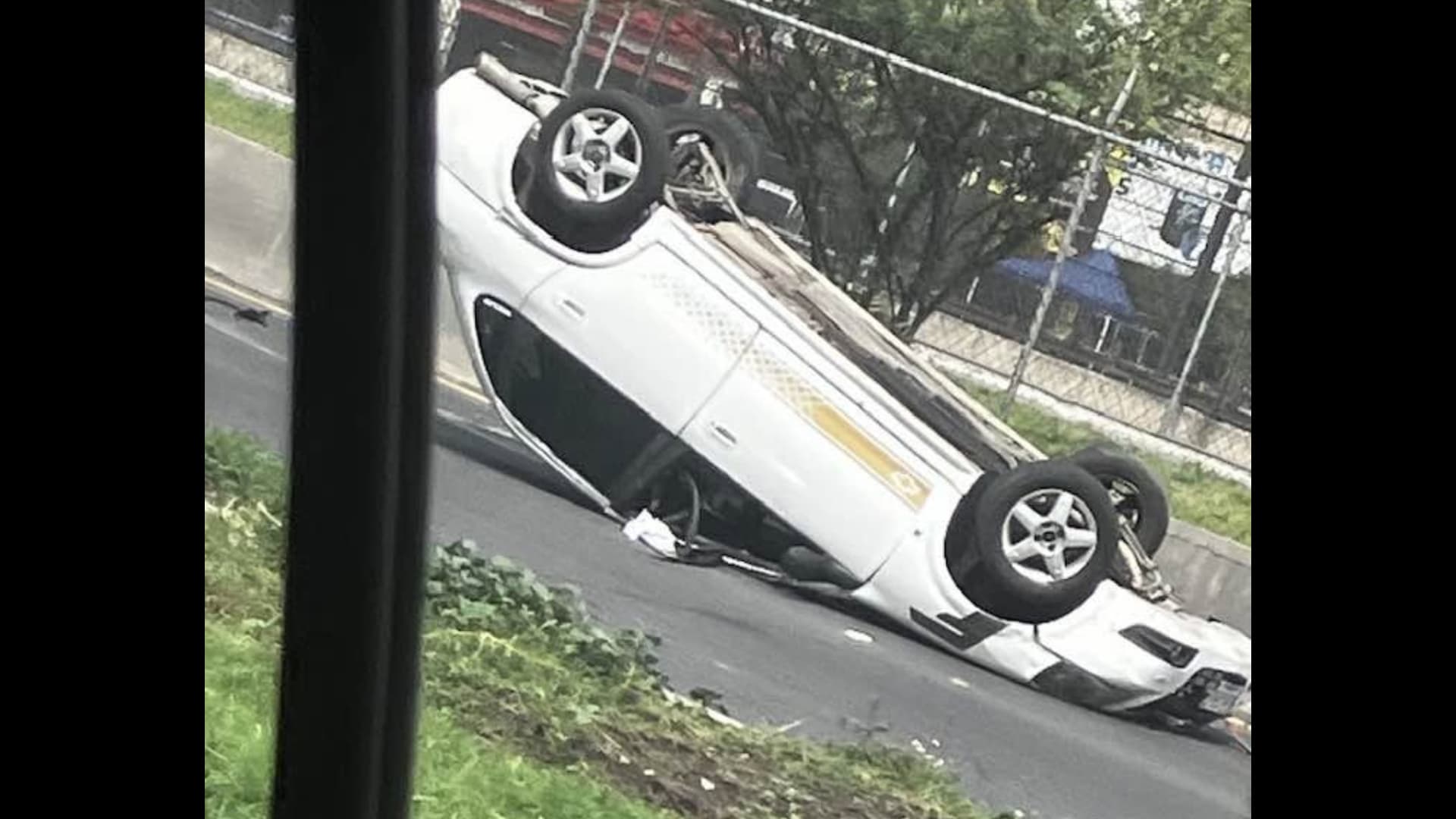 Accidente en Avenida Central. Foto: N+
