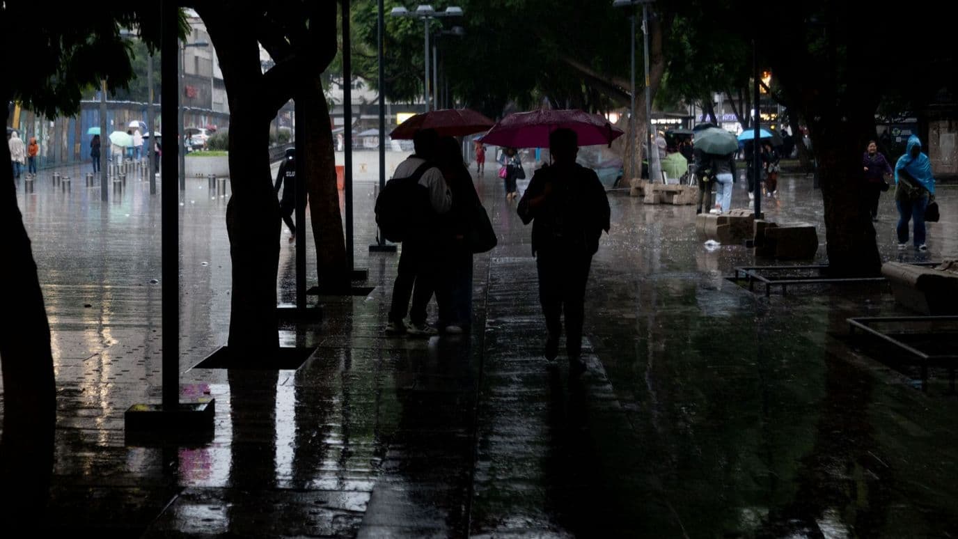 Activan Alerta Roja por Intensas Lluvias en la Alcaldía GAM, en CDMX