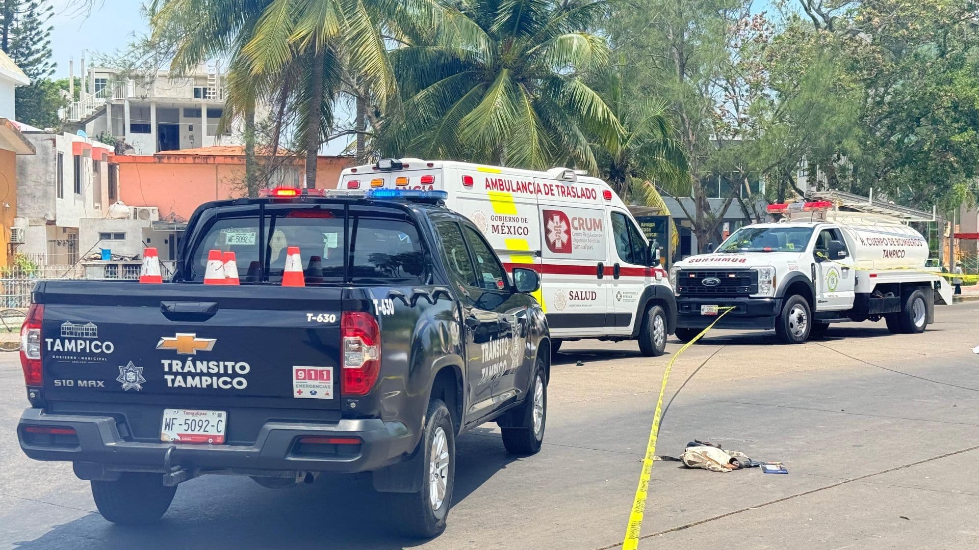 Mujer Muere Atropellada en Parada de Autobús Frente a la Laguna del Carpintero en Tampico