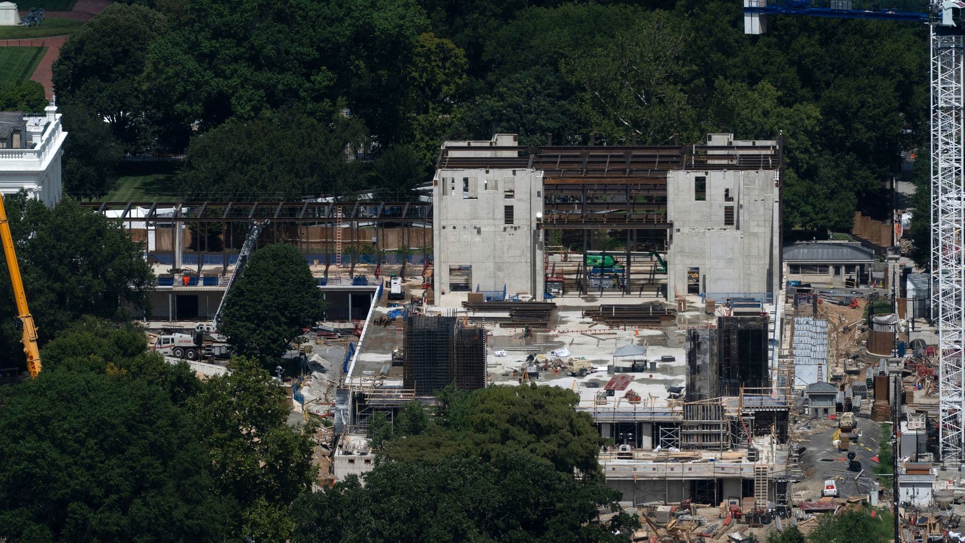 Avalan Continuidad de la Construcción del Salón de Baile de Trump en la Casa Blanca