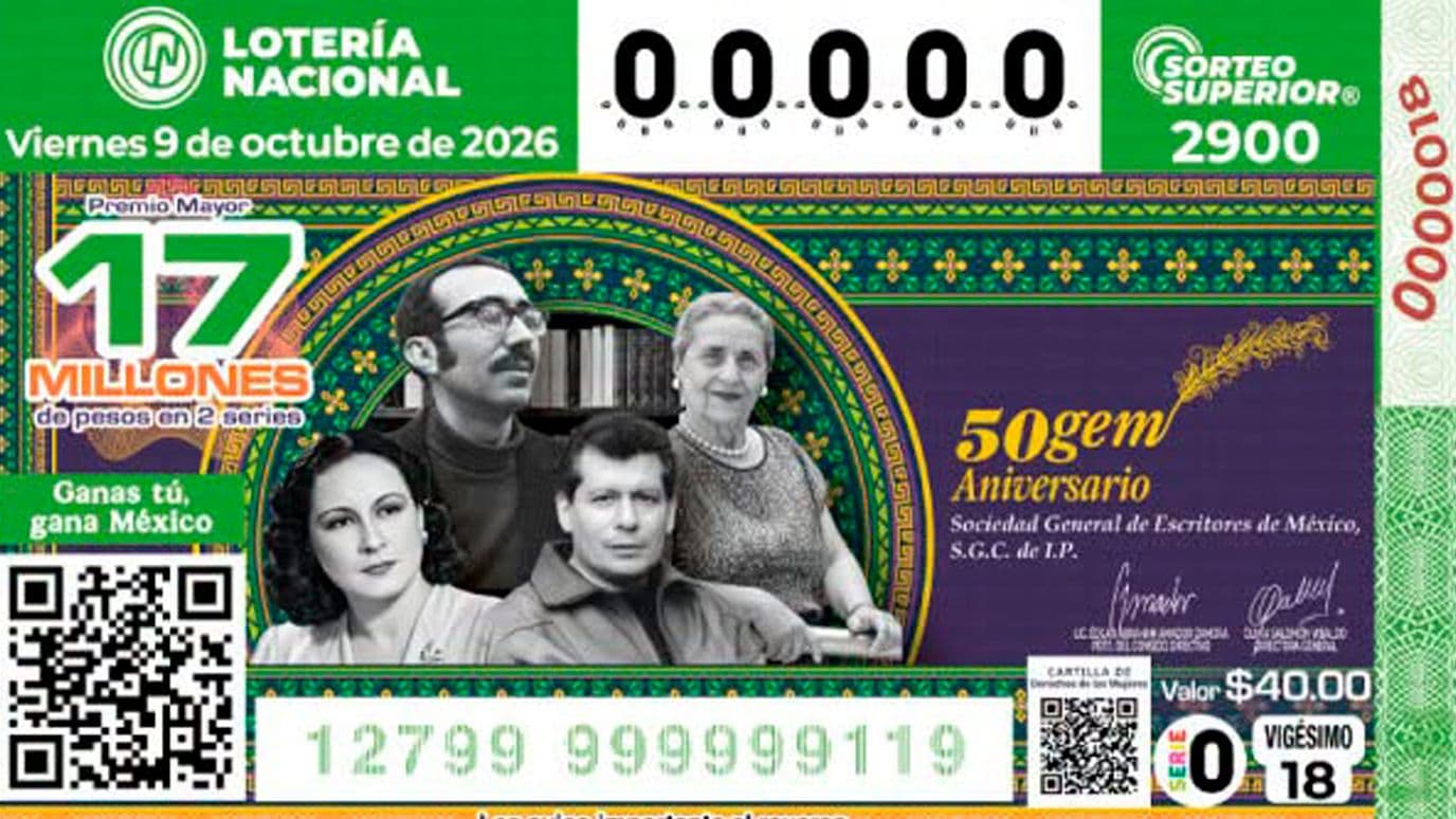 Cae en Premio Mayor del Sorteo Superior 2900 en Saltillo, Coahuila