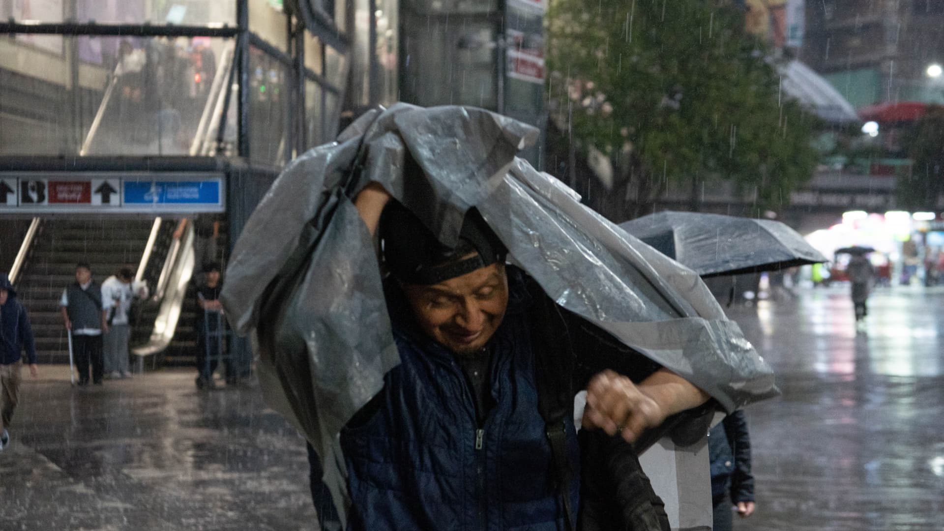Activan Alerta Roja por Fuertes Lluvias en Alcaldía Cuajimalpa