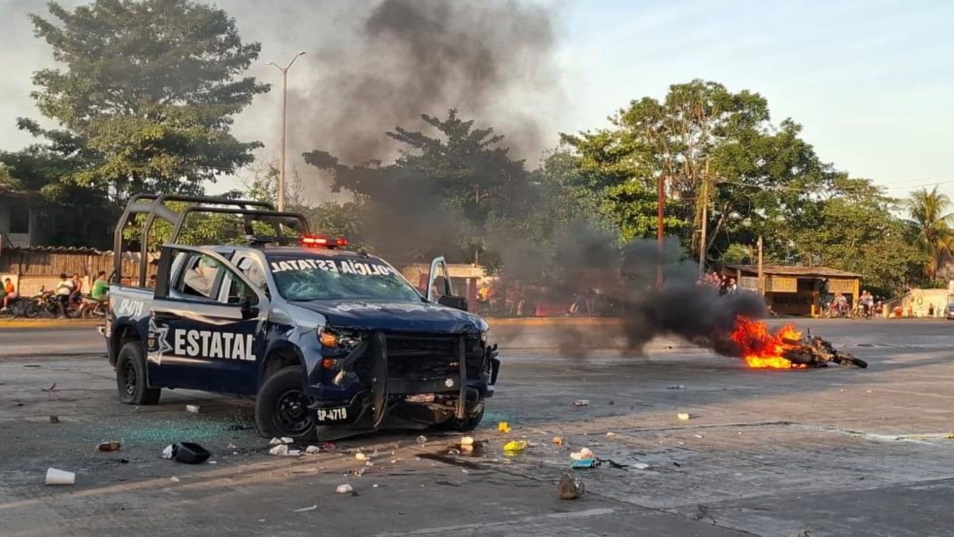 Destituyen a Comandante y Nueve Policías de Álamo tras Choque y Presuntos Abusos de Autoridad
