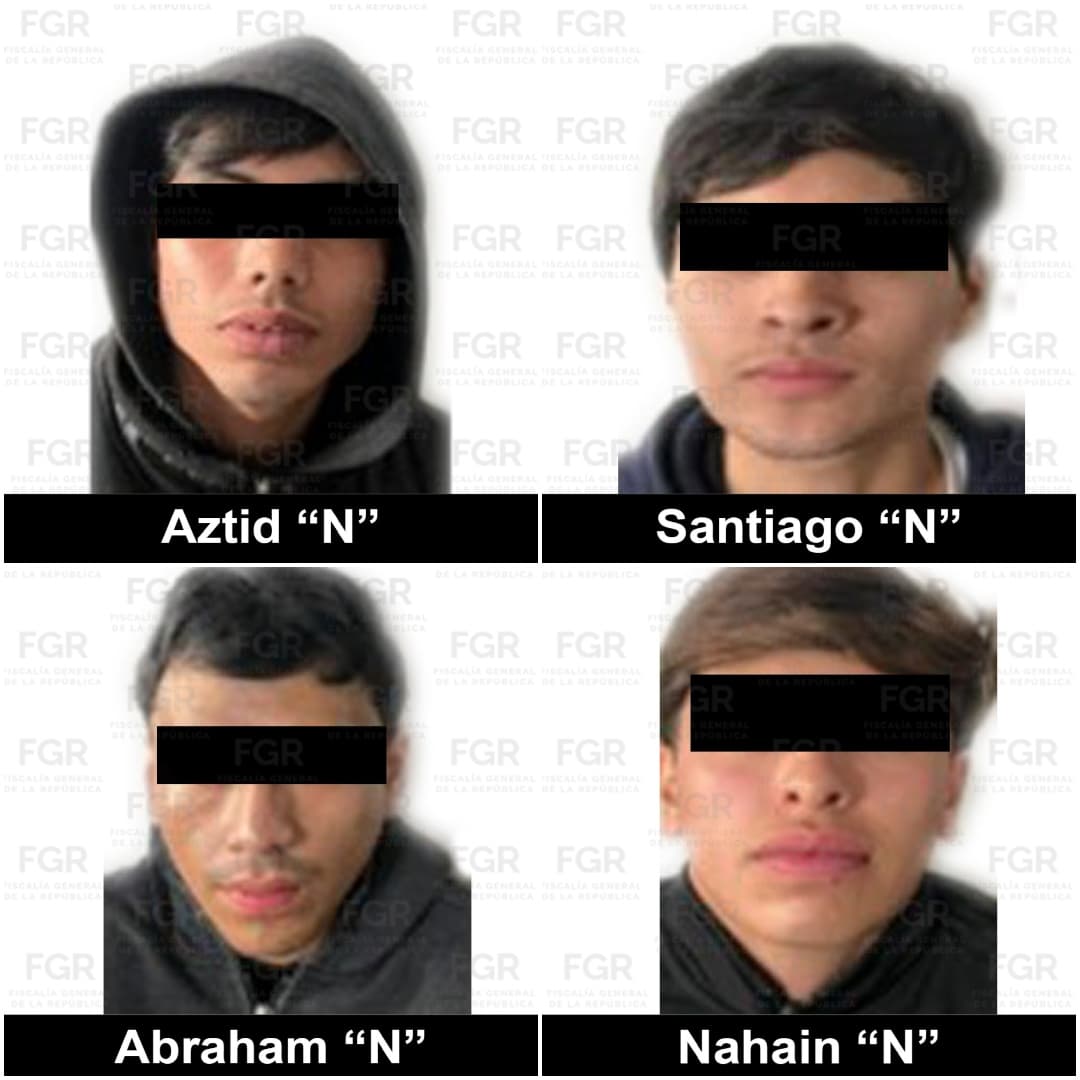 FGR procesa a cuatro detenidos con pistolas en Laderas de Monterrey