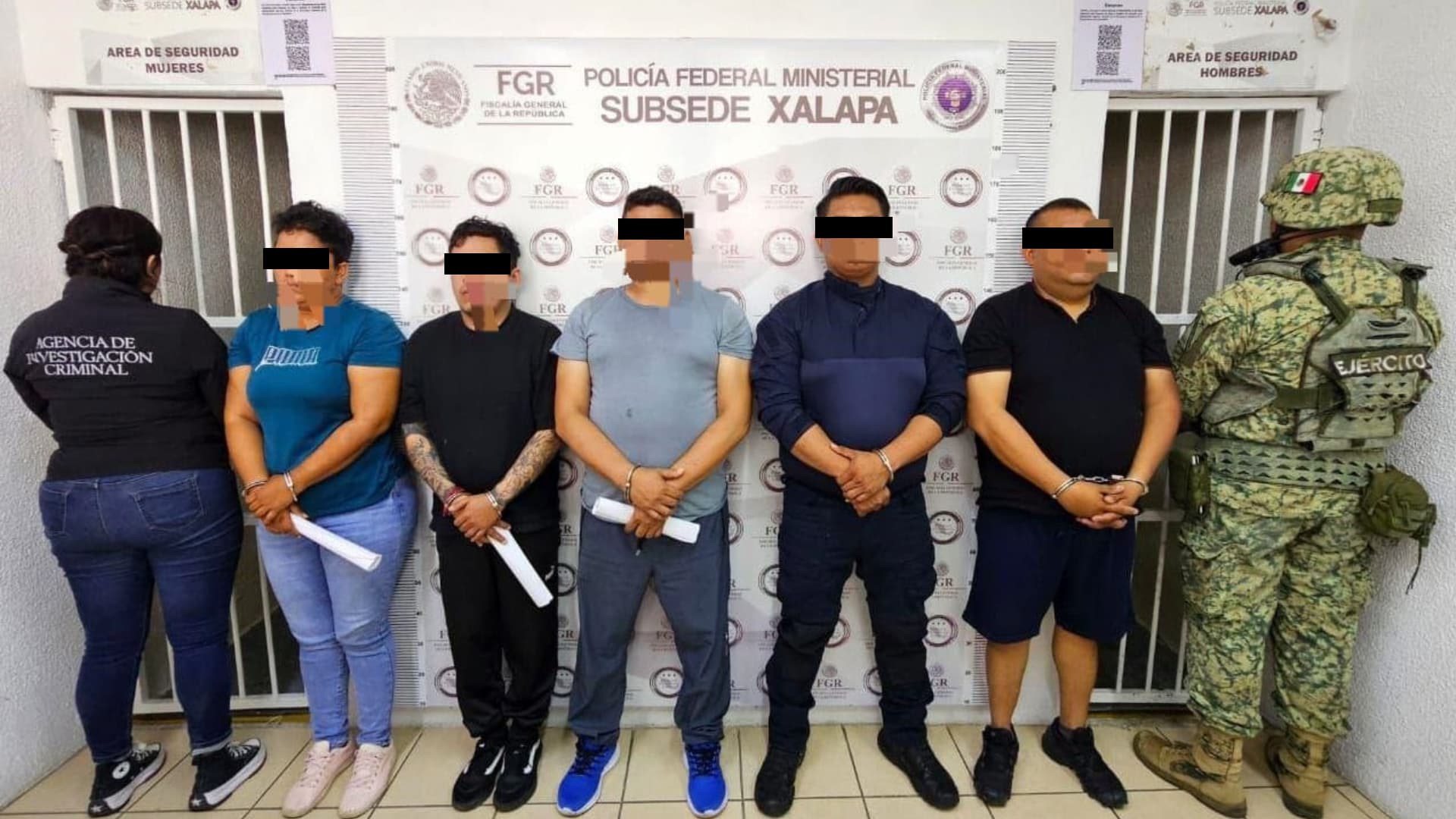 Detienen a Seis Elementos de de la SSP por Presunta Desaparición Forzada en Xalapa, Veracruz