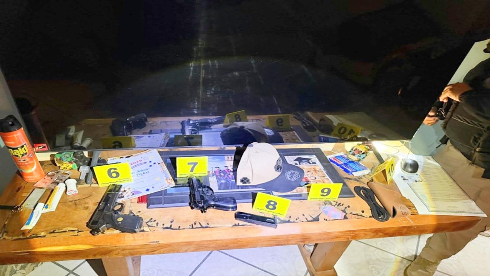 Detienen a 7 Personas con Armamento y Cartuchos Útiles en Guanajuato