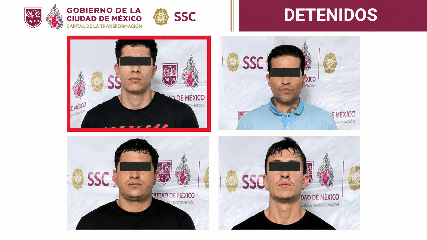 Detenidos en CDMX por Robo en Saltillo, Coahuila