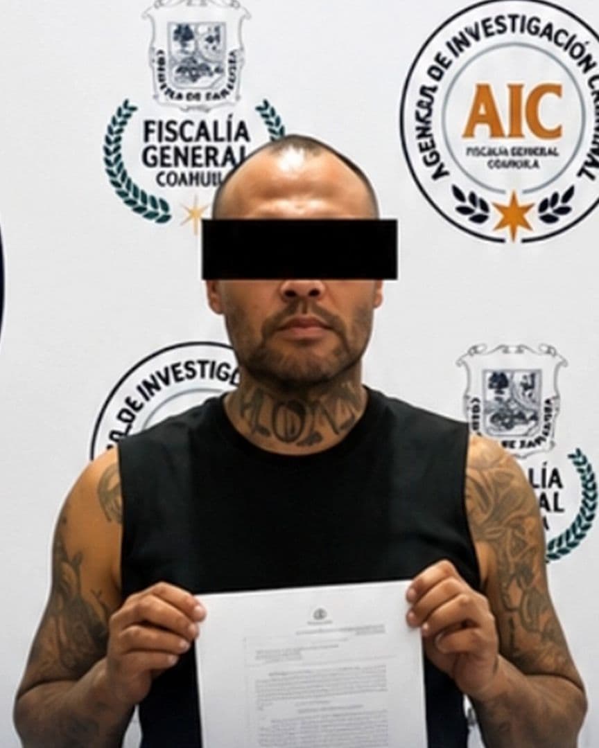 Detienen a Presunto Homicida de Hombre Localizado en Carcámo en Acuña, Coahuila