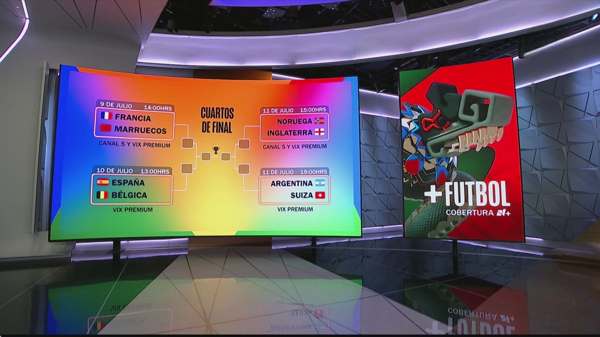 Este Jueves Arrancan los Cuartos de Final del Mundial con el Partidazo Francia vs. Marruecos | N+