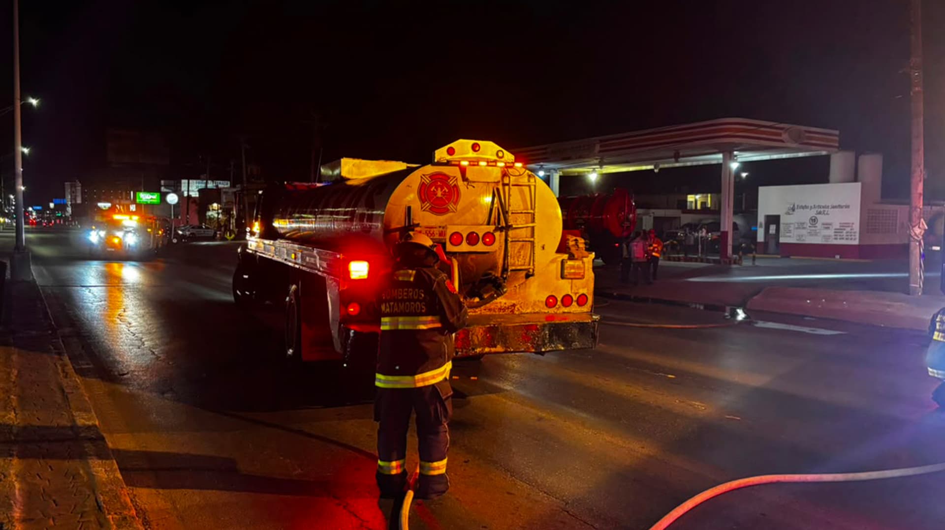 Fuga de Gas en Matamoros Provoca Cierre Total en Avenida Pedro Cárdenas y Solidaridad