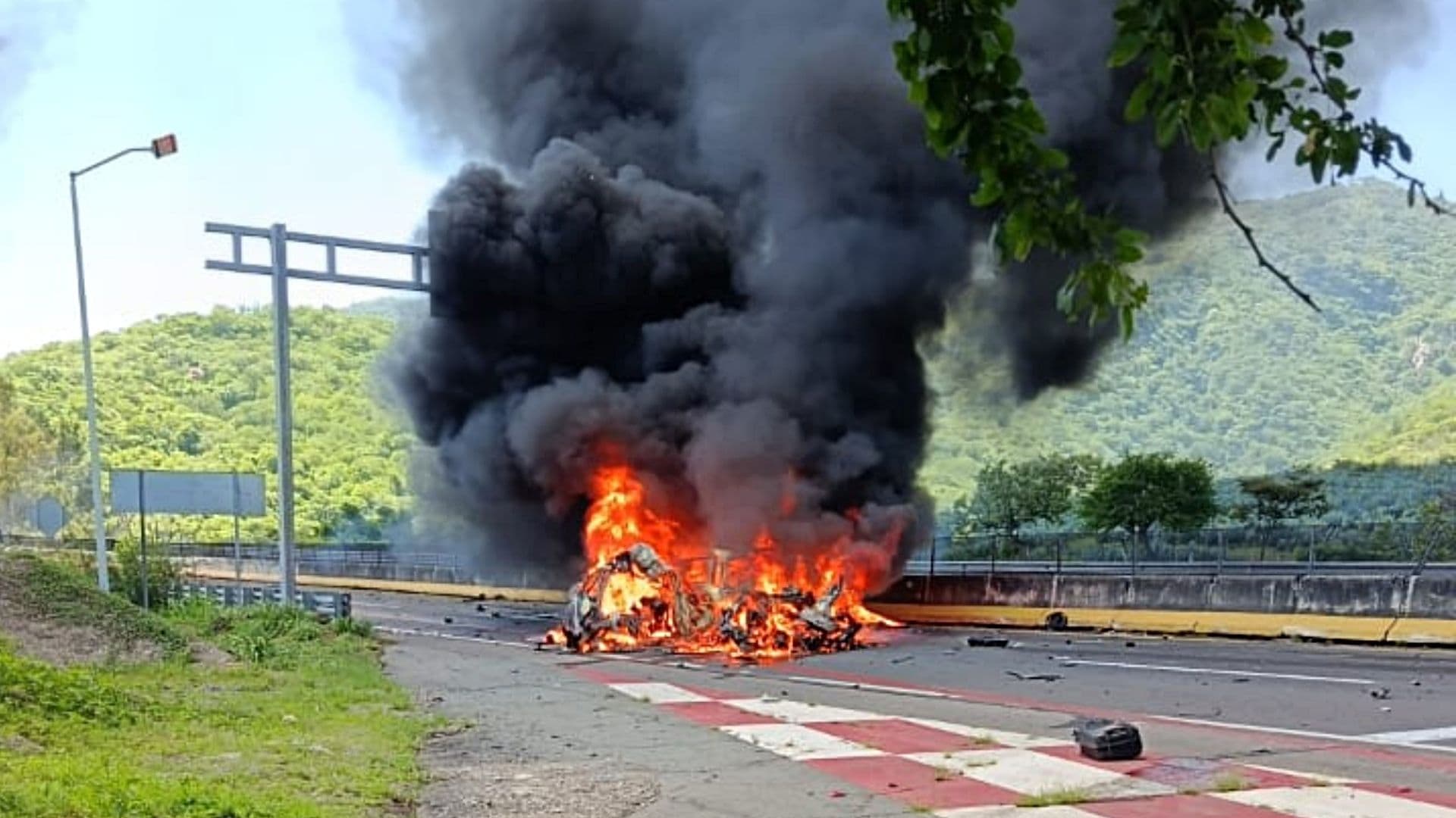 Choque Múltiple en Autopista Guadalajara–Tepic. Foto: N+