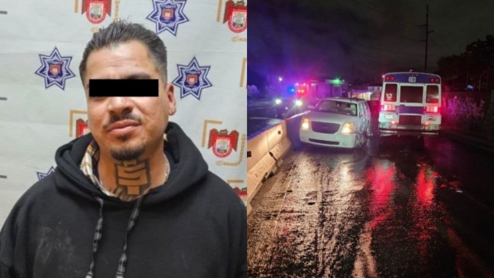 Hombre Provoca Choque Contra Autobús por Conducir en Sentido Contrario en BC