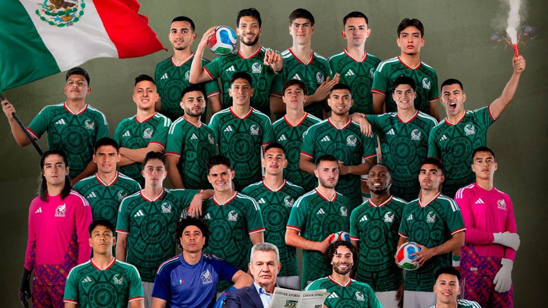 Convocados Selección Mexicana